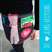 DIY Jeans-Upcycling | Gürteltasche fürs Gartenwerkzeug