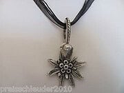 Trachtenschmuck Trachtenkette Edelweiss Dirndl Wies´n Halskette Kette NEU&OVP