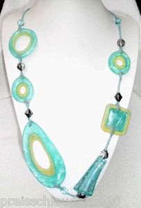Wunderschöne lange Halskette Kette Türkis NEU&OVP Modeschmuck Schmuck Wunderschöne lange Halskette Kette Türkis NEU&OVP Modeschmuck Schmuck