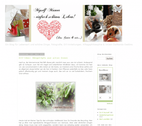MyselfManor – einfach schönes Leben!