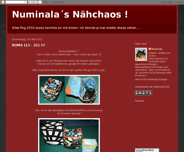 Numinala´s Nähchaos !