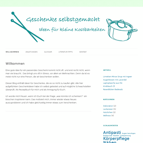 Geschenke selbstgemacht - Ideen für kleine Kostbarkeiten