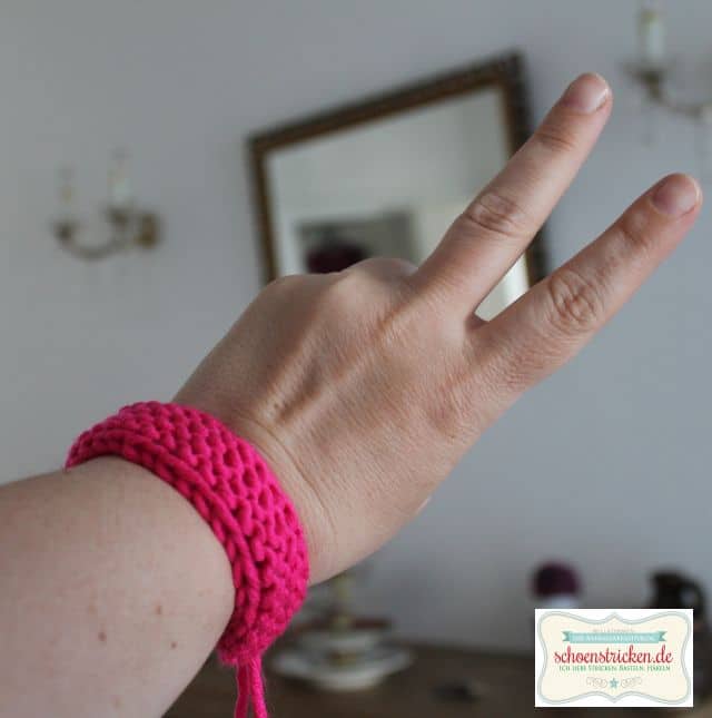 Supereinfaches Armband stricken