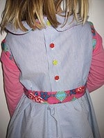 Upcycling Hemd->Kleid