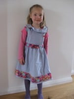 Upcycling Hemd->Kleid