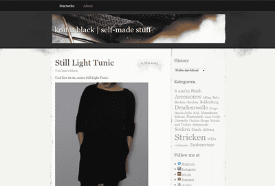 knit it black | self-made stuff