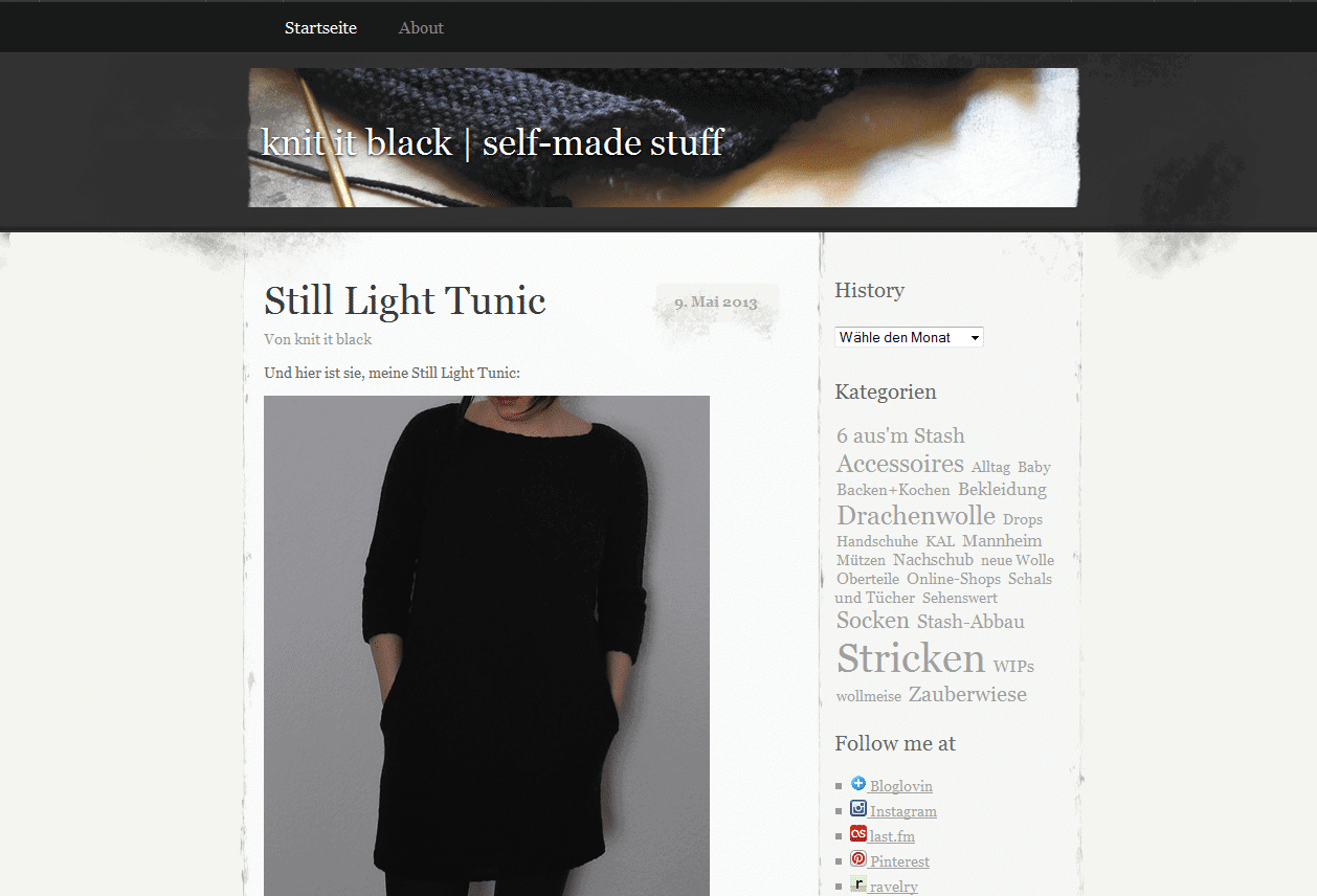 knit it black | self-made stuff