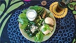 Spargel trifft auf Spinat und Quinoa