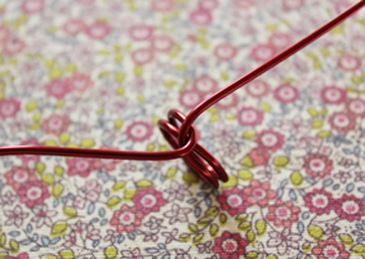 Aludrahtring „Rose“