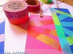 Washi Tape Lesezeichen