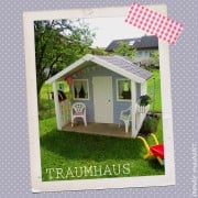 DIY Gartentraumhaus für kleine Prinzessinnen