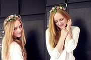 Einfacher Blumenhaarreif