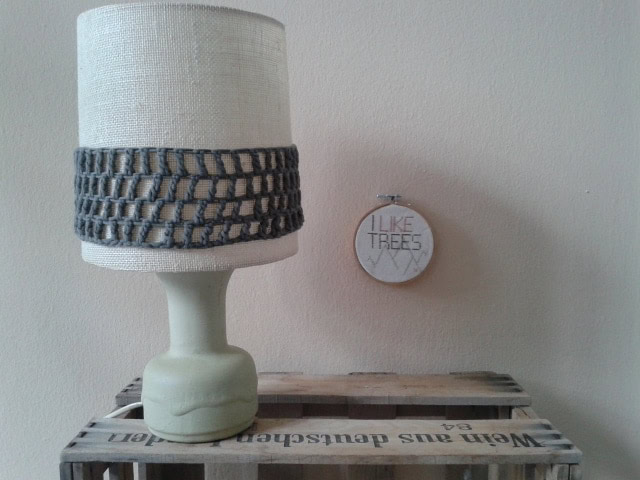 Alte Lampe zum Lieblingsstück machen