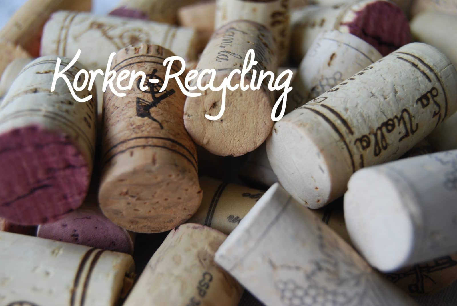 Weinkorken-Recycling