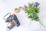 Einfacher Blumenhaarreif