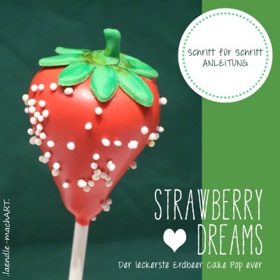 Strawberry Dreams - Beerige Cake Pops