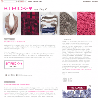 STRICK-BLOG ♡ Stricken 