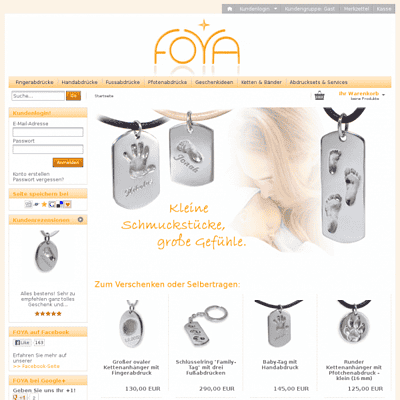 FOYA - Kleine Schmuckstücke, große Gefühle.