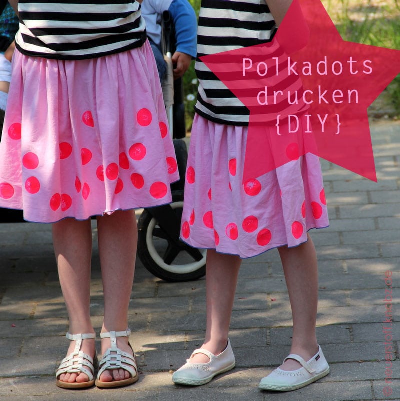 polkadots ::: Punkte drucken {DIY}