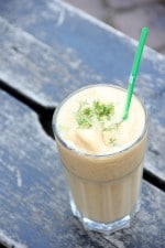 Sommer Smoothie mit Gartenkresse