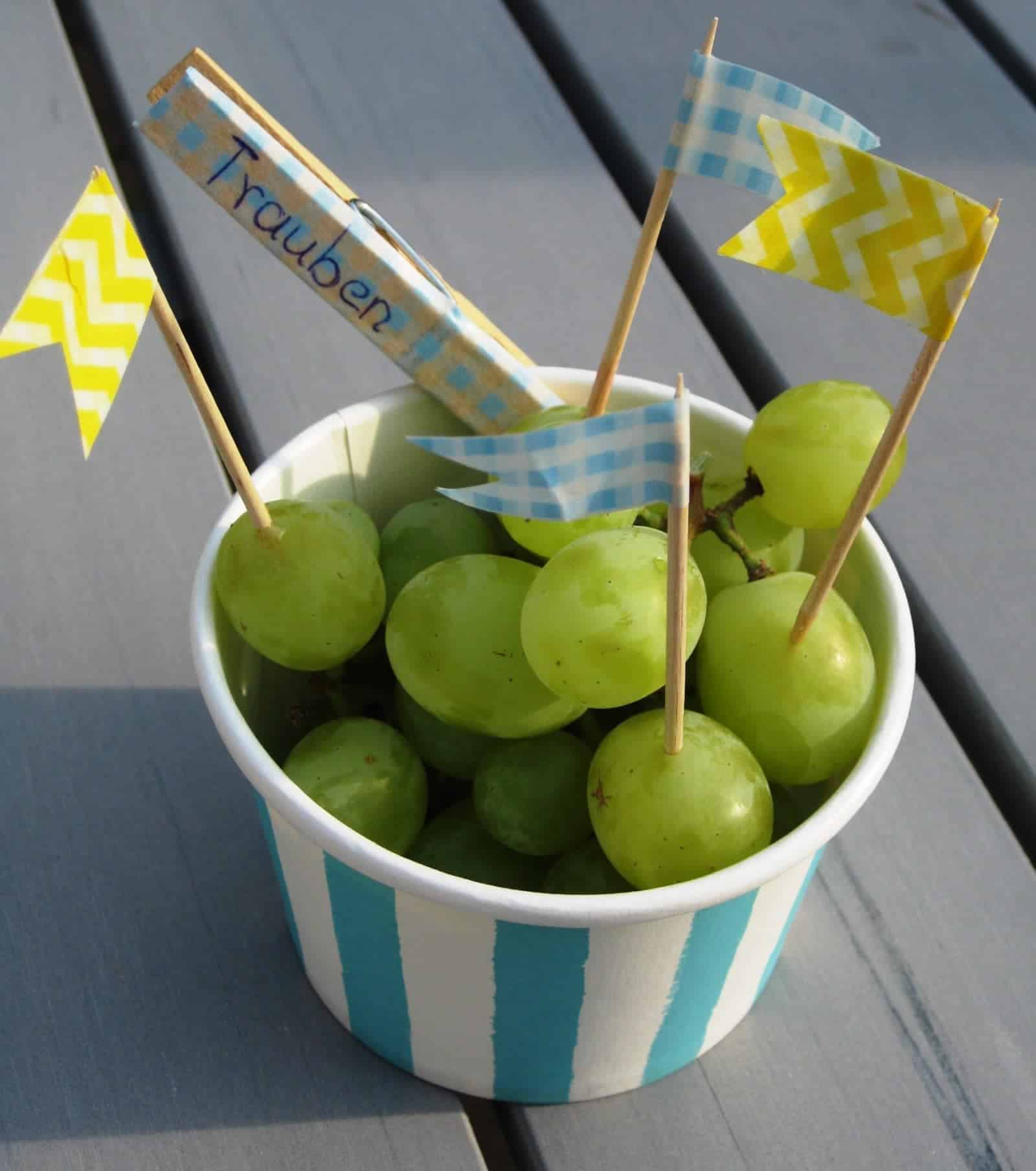 Sommerdeko mit Masking Tape