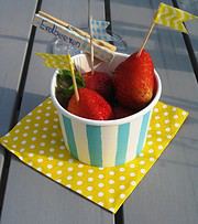 Sommerdeko mit Masking Tape