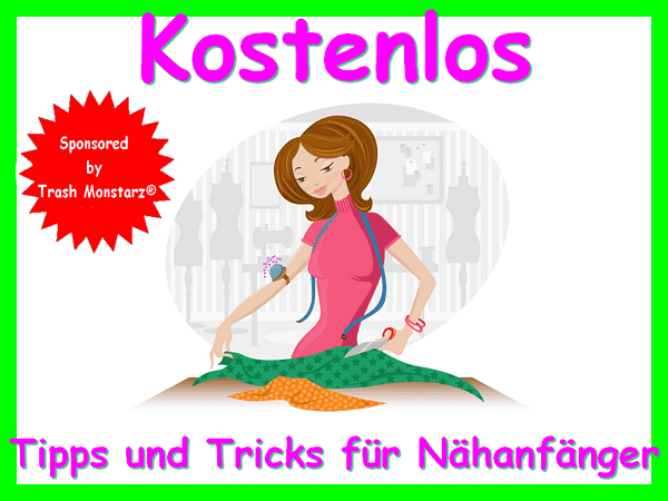 Kostenloses E-Book ''Tipps und Tricks für Nähanfänger''