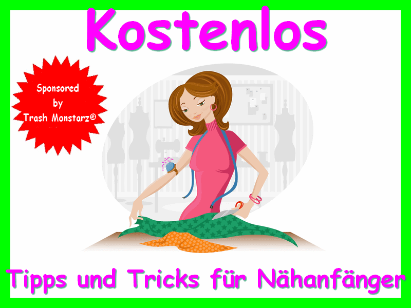 Kostenloses E-Book “Tipps und Tricks für Nähanfänger“