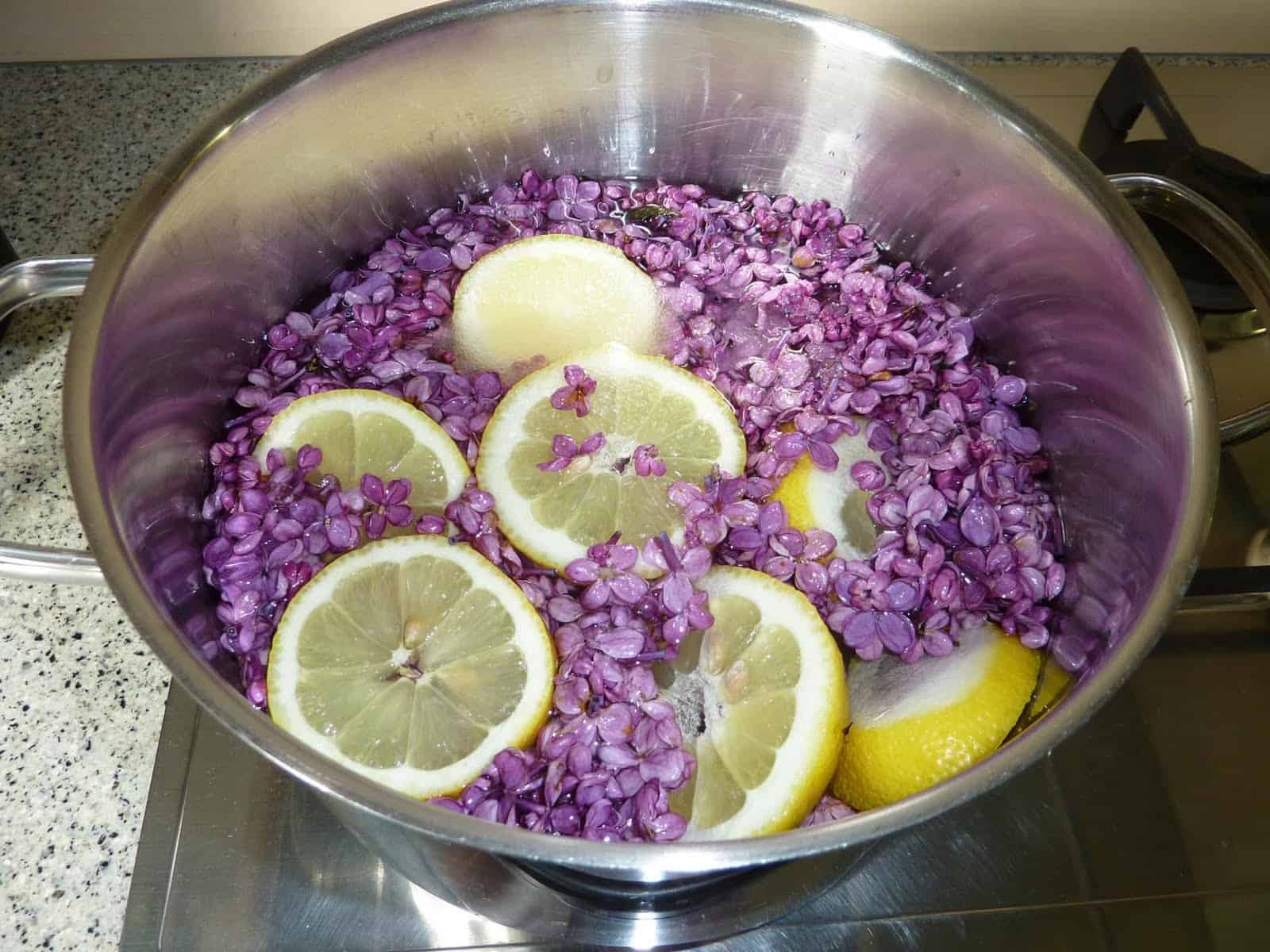 Fliederblüten-Sirup