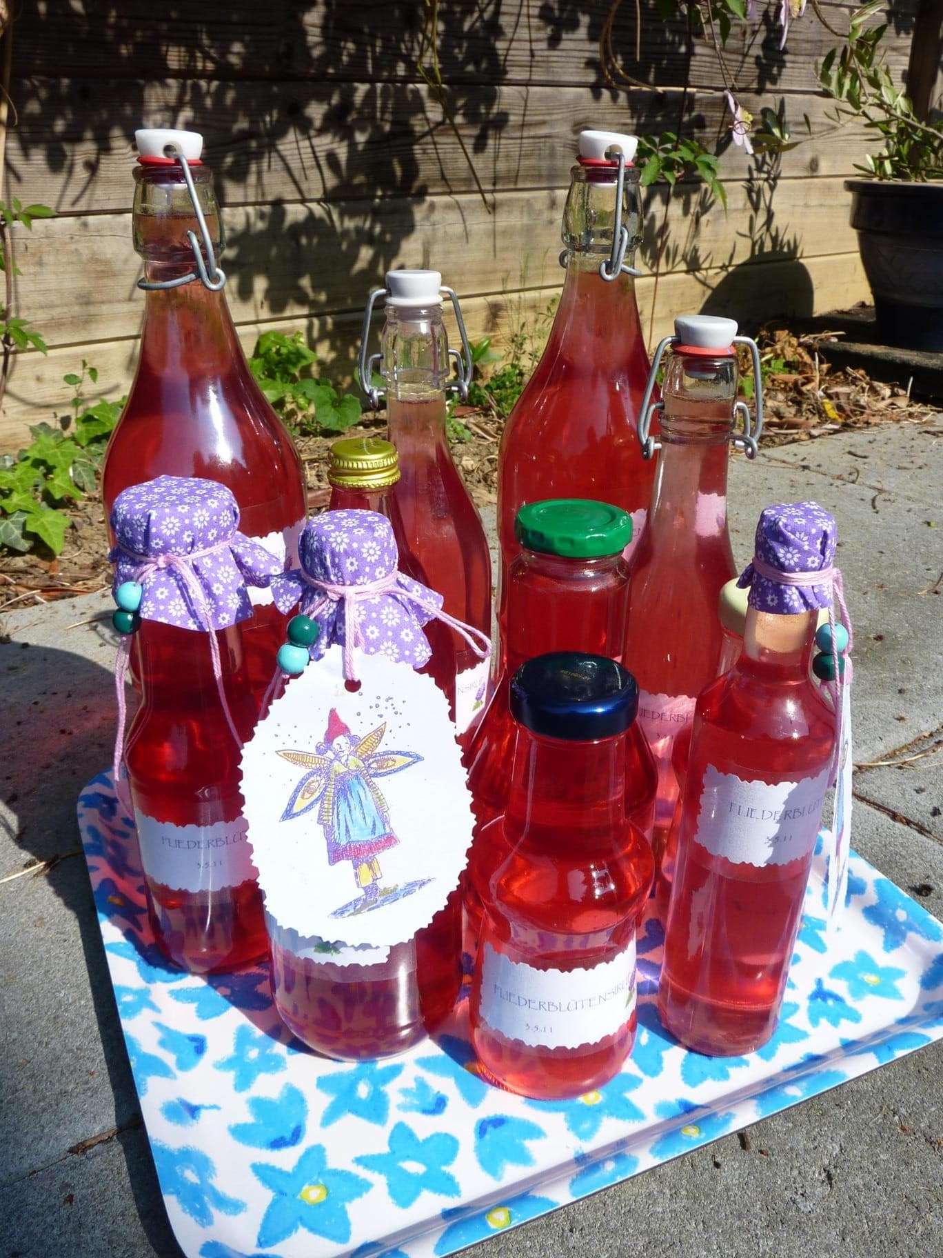 Fliederblüten-Sirup
