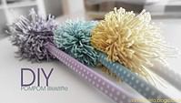 DIY - PomPom Bleistifte