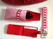 Getupftes für die Handtasche