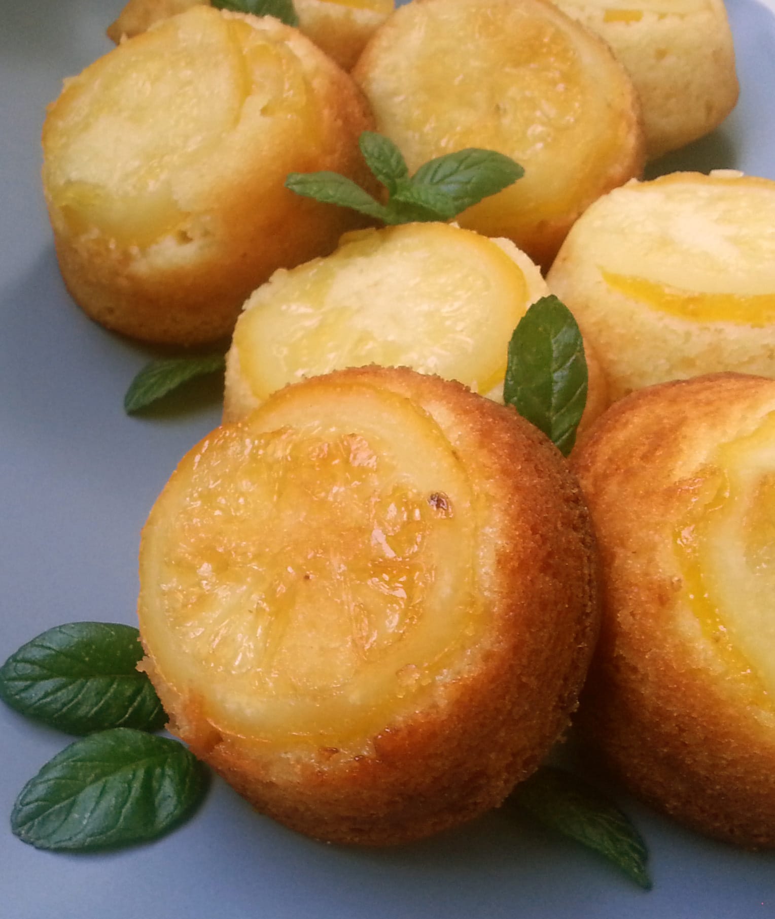 Kleine Zitronenkuchen