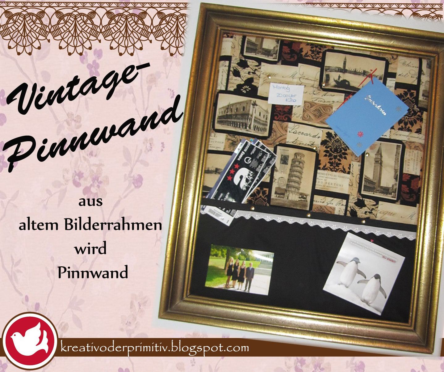 Vintage-Pinnwand