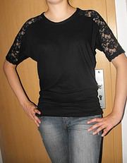 Easy Peasy Shirt mit Spitze!