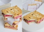 Sandwich-Icecream mit Schokokeks