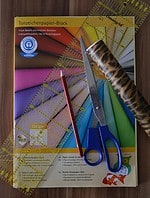 D.I.Y. Anleitung für Buchecken aus Tonzeichenpapier