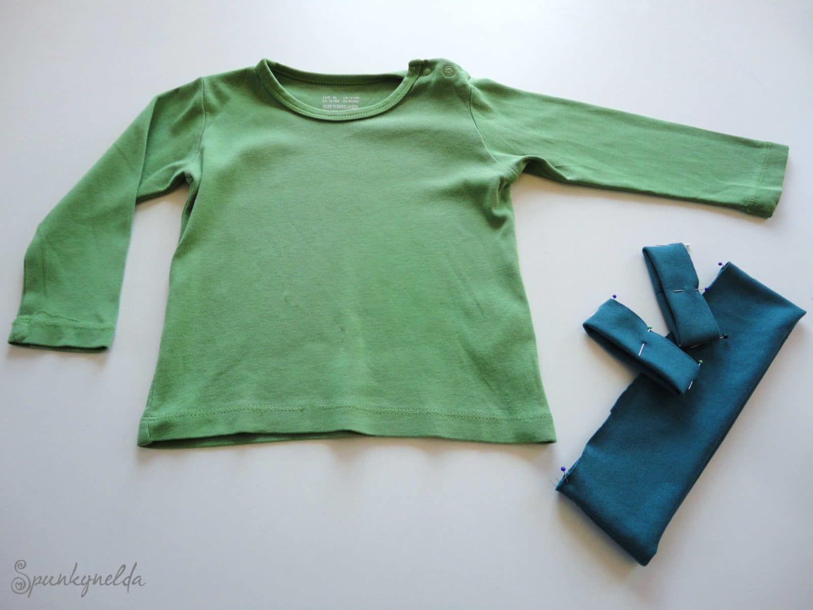 Upcycling: Kindershirt – lebensverlängernde Maßnahmen