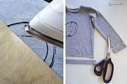 Upcycling: Kindershirt – lebensverlängernde Maßnahmen