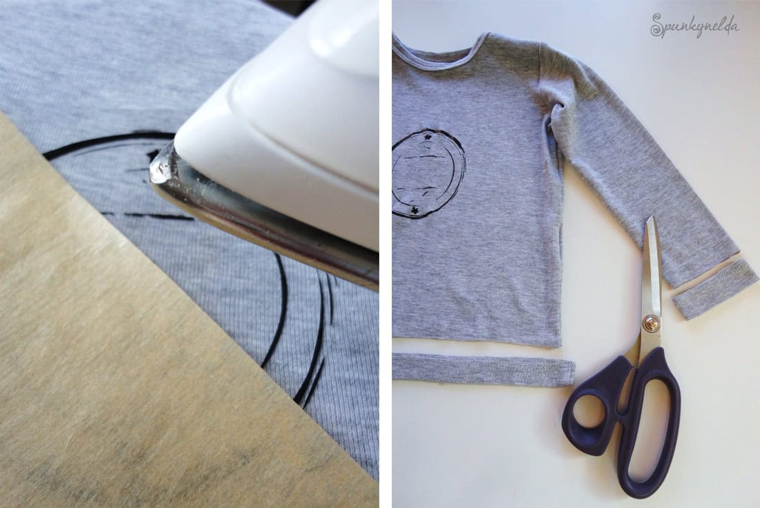 Upcycling: Kindershirt – lebensverlängernde Maßnahmen