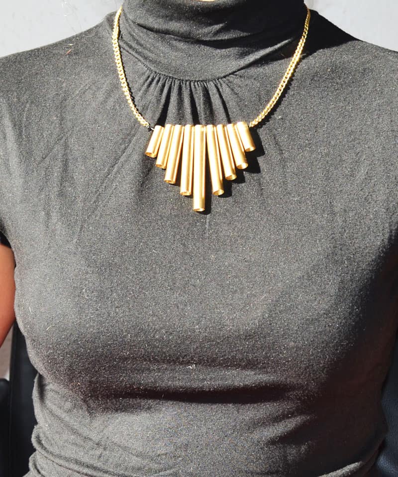 Tutorial – Strohhalm Kette selber machen!