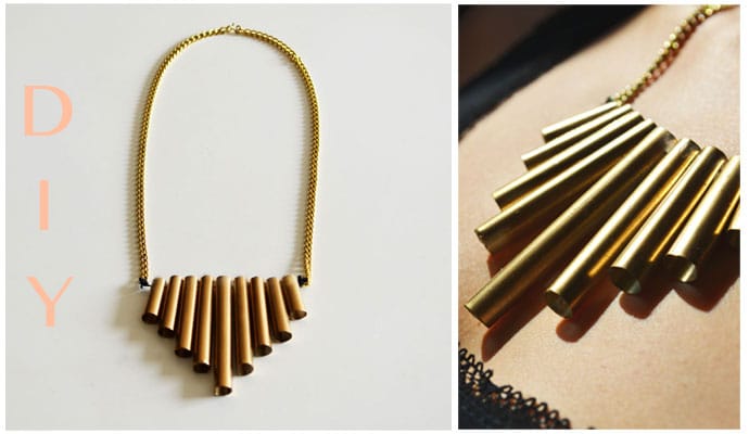 Tutorial – Strohhalm Kette selber machen!