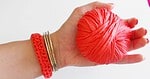 DIY Armband aus Resten häkeln