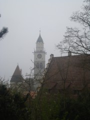 Die Kirche im Dorf.
