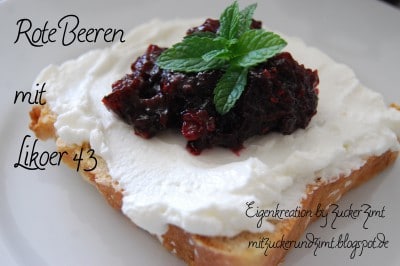 Eigenkreation im Marmeladenglas