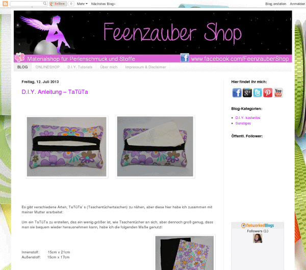 Feenzauber Shop – Blog