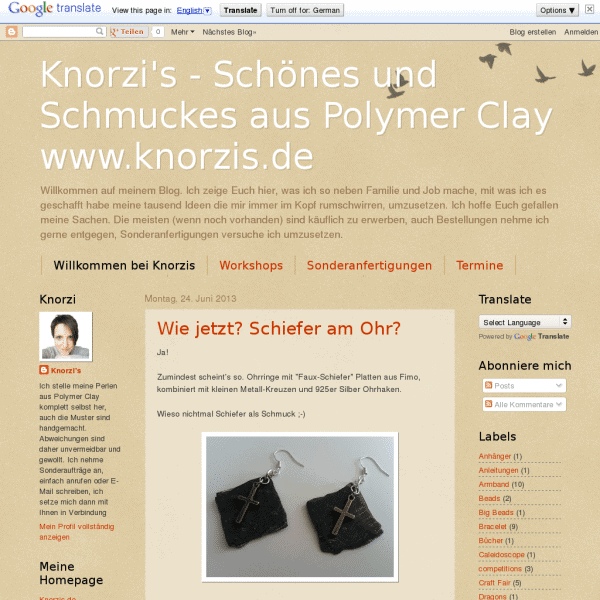 Knorzi's Schmuckunikate aus Polymer Clay