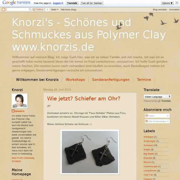 Knorzi’s Schmuckunikate aus Polymer Clay