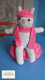 Anleitung für Sockentiere: Bär und Katze