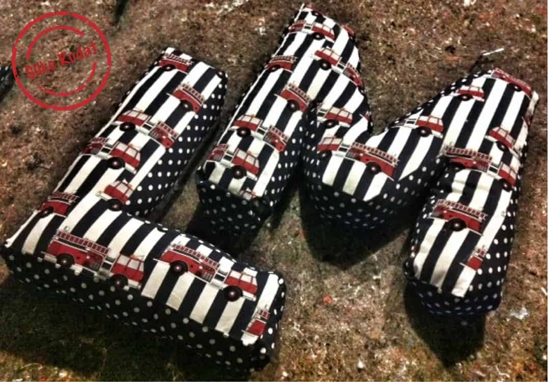 Buchstabenkissen für kleine Jungs